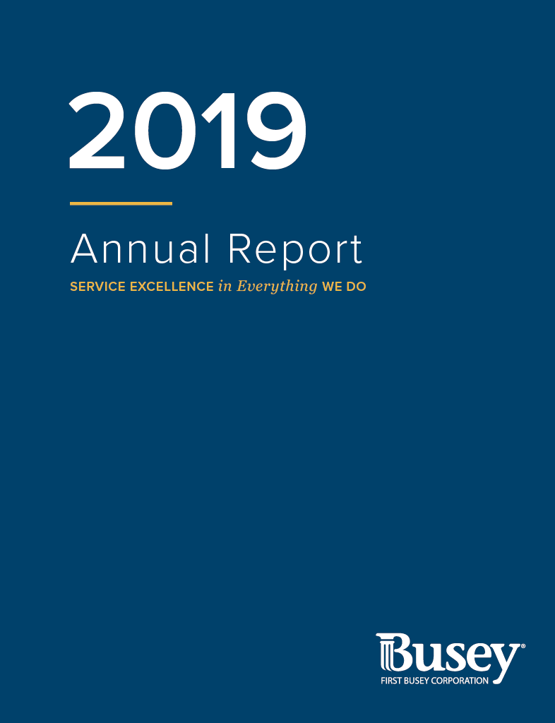 2019 Annual Report cover image