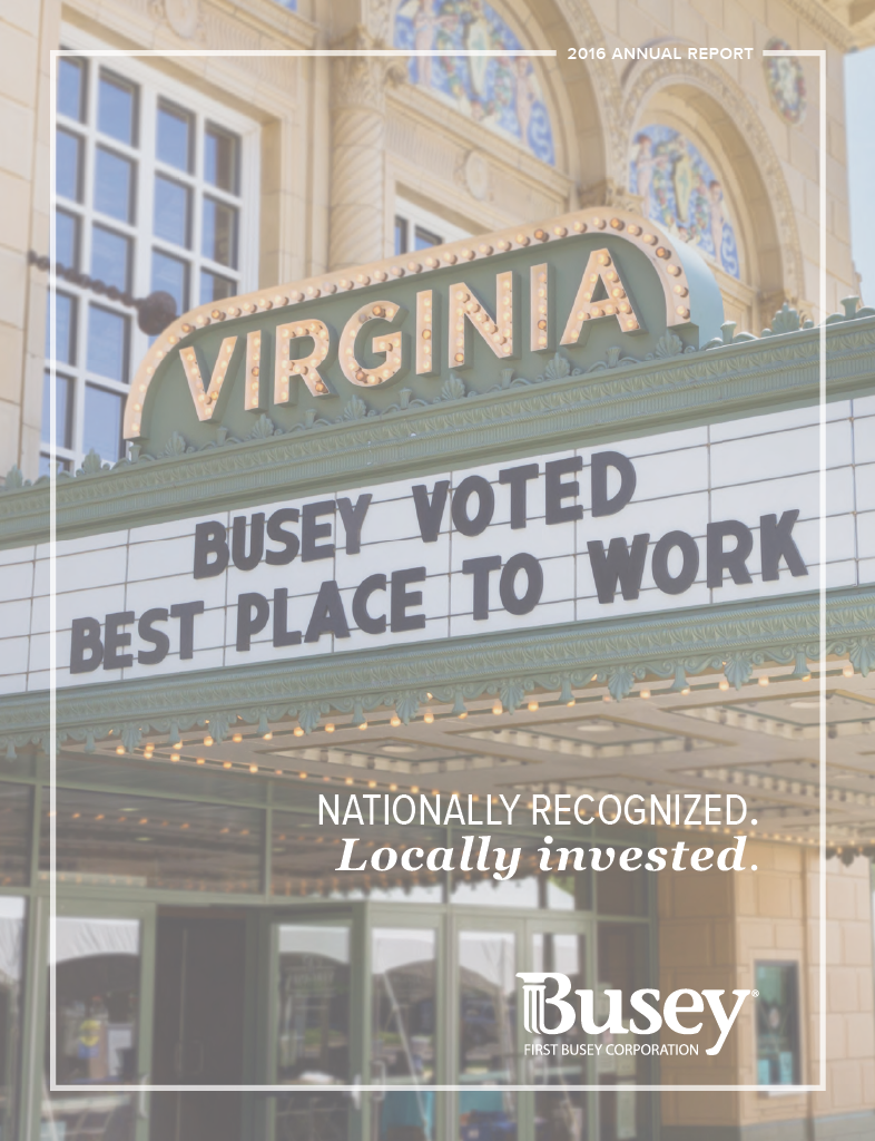 2016 Annual Report cover image