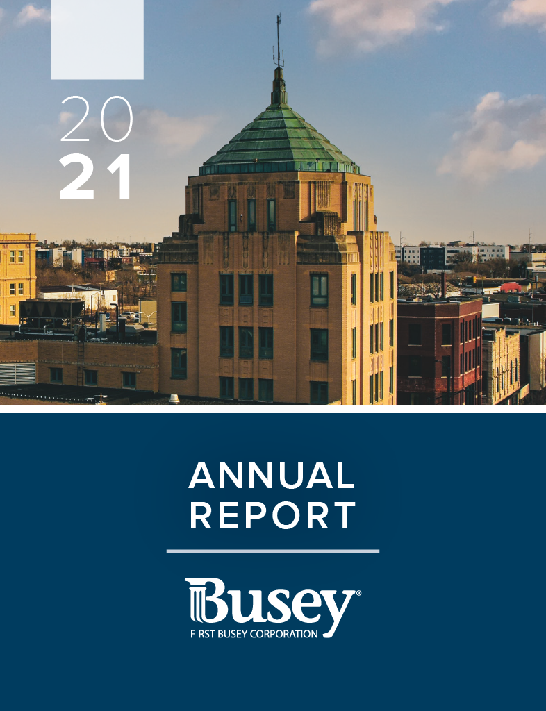 2021 Annual Report Cover Image
