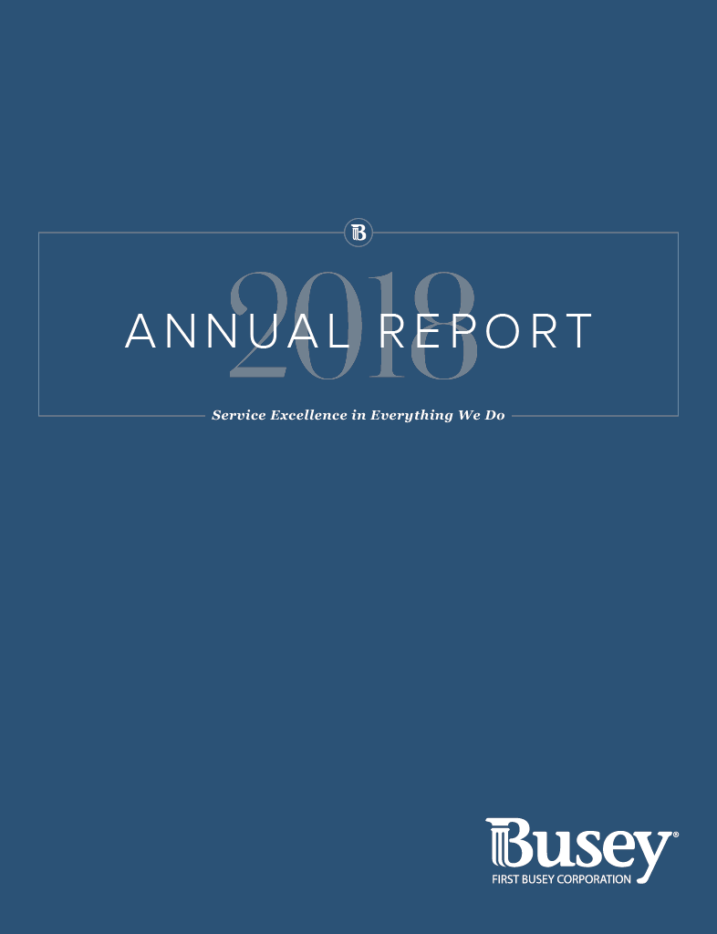 2018 Annual Report cover image